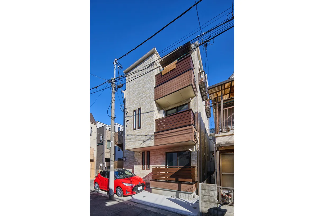 東京都大田区　Casa ITSUMI   木造耐火　共同住宅３階建3